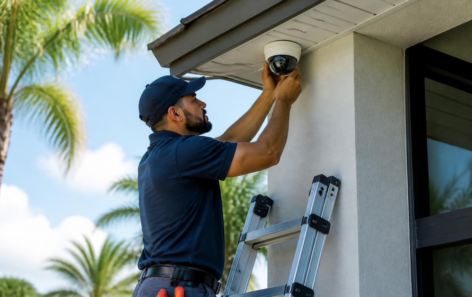 Smart home devices installed and configured at a Central Florida residence
