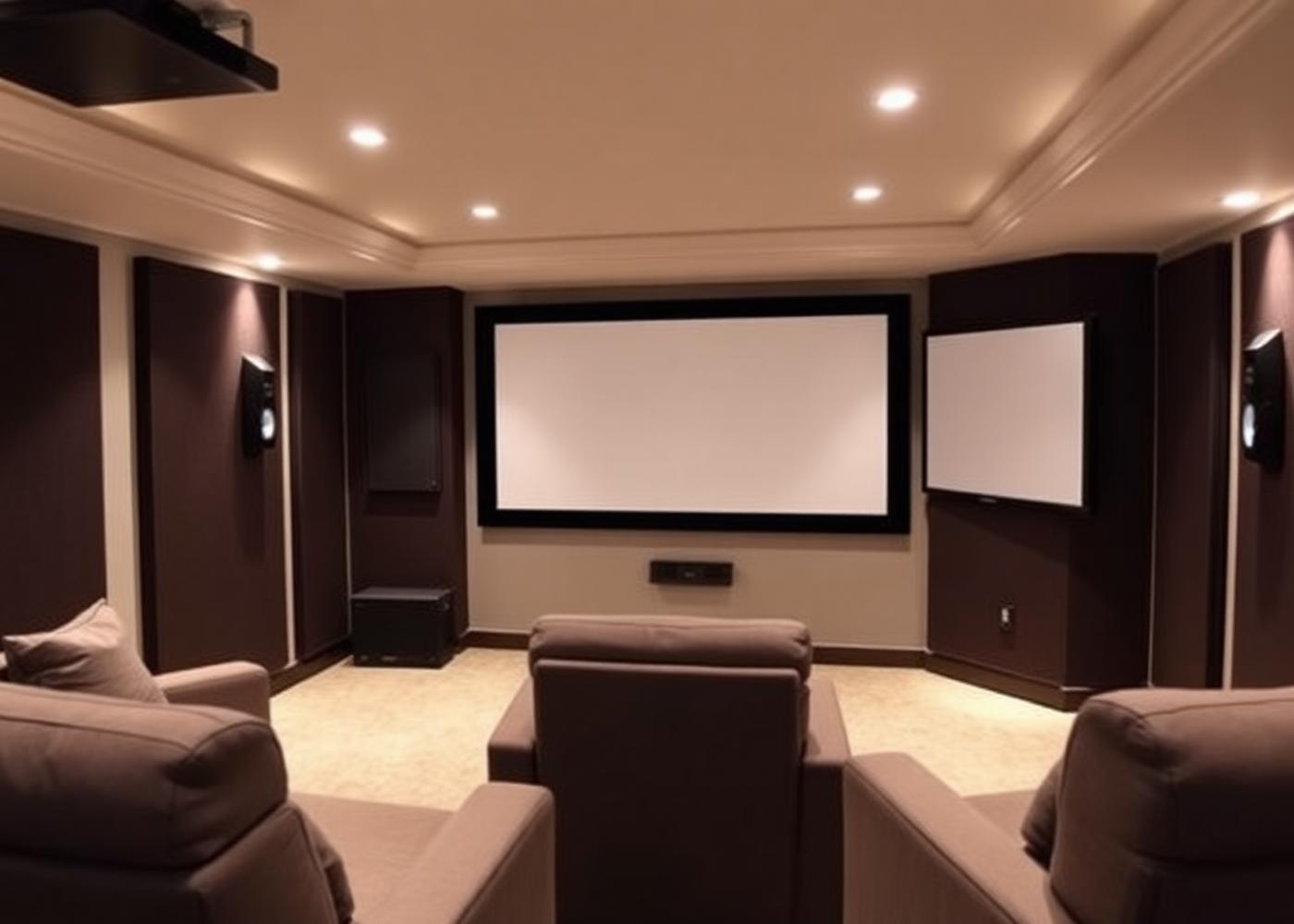 Residential home theater installed by MonsterTech.com in Central Florida
